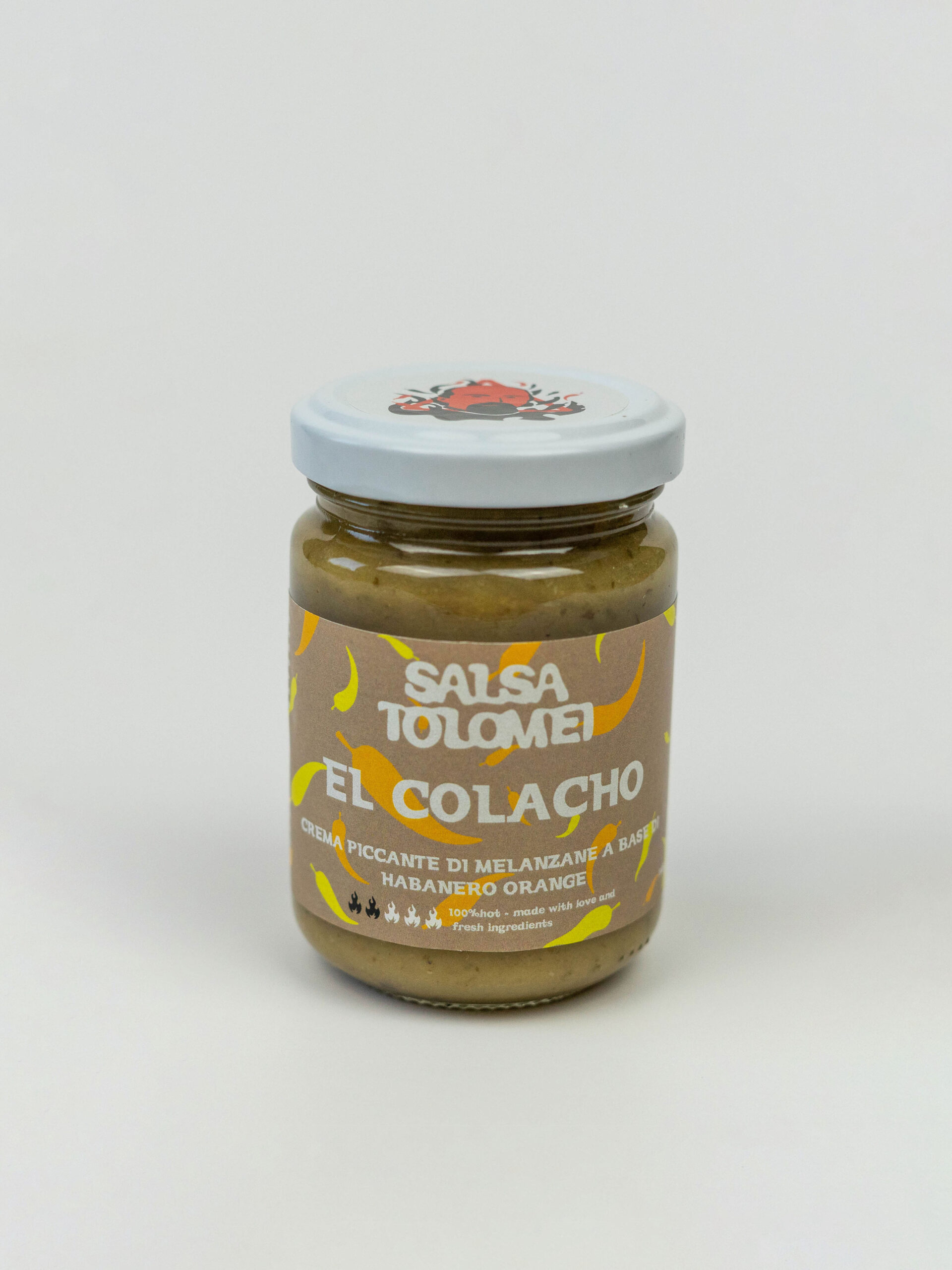 crema di melanzane piccanti